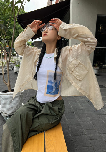 RONNIE SEE-THROUGH SH